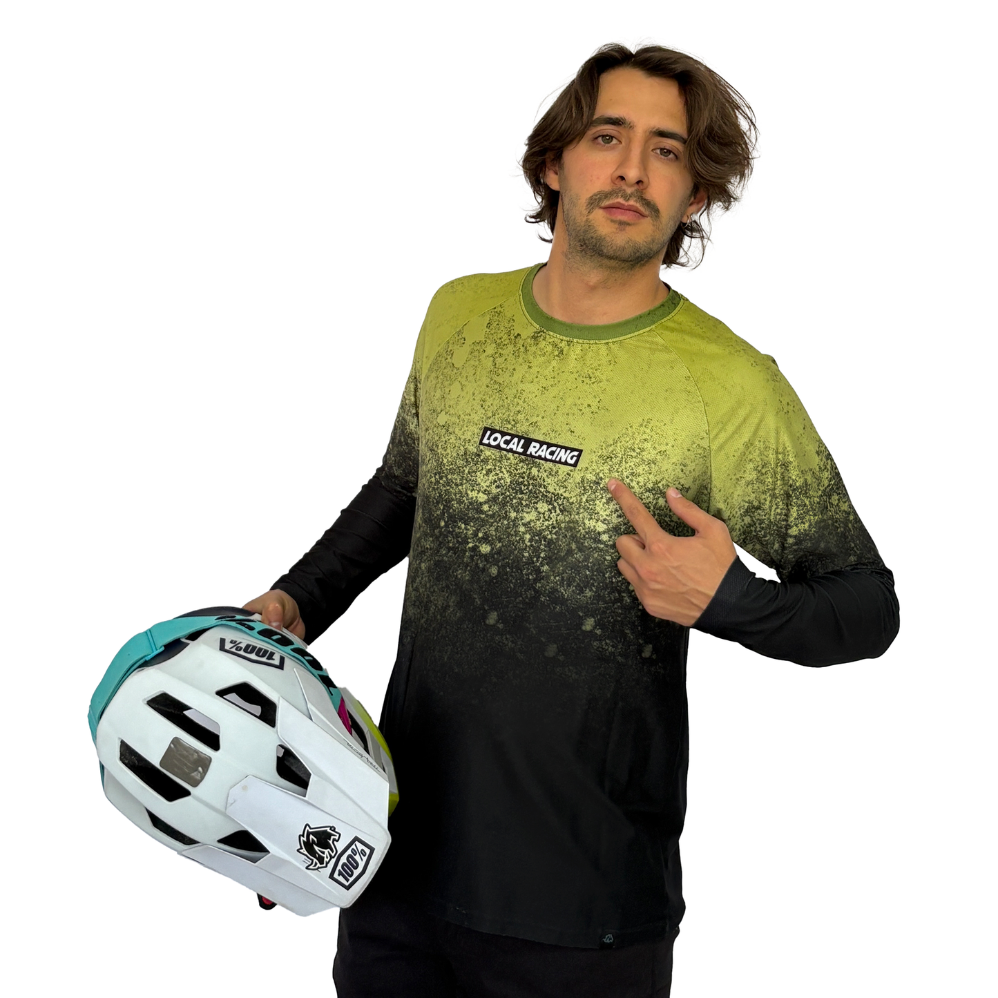 Jersey Summer Distortion Manga Larga