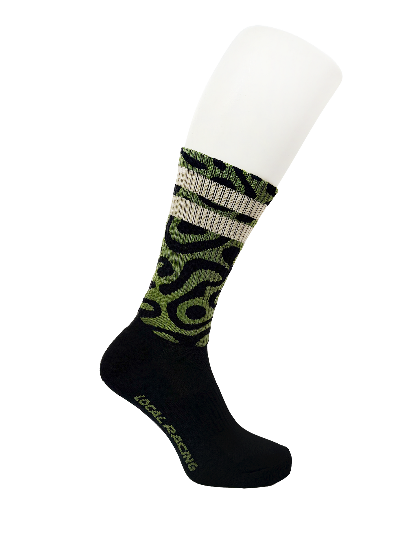 Rider Socks / Raw Collection - Green Olive
