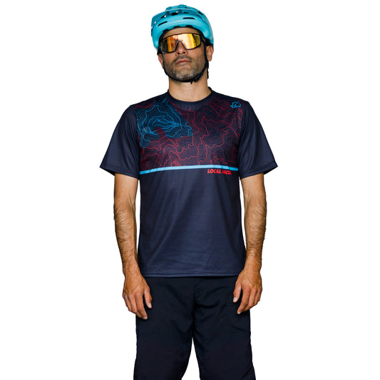 Nevado de Colima - Jersey Manga Corta