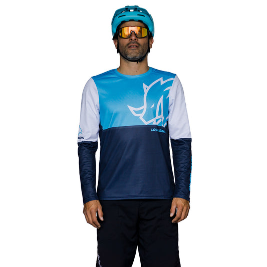 Jabali Azul - Jersey Manga Larga